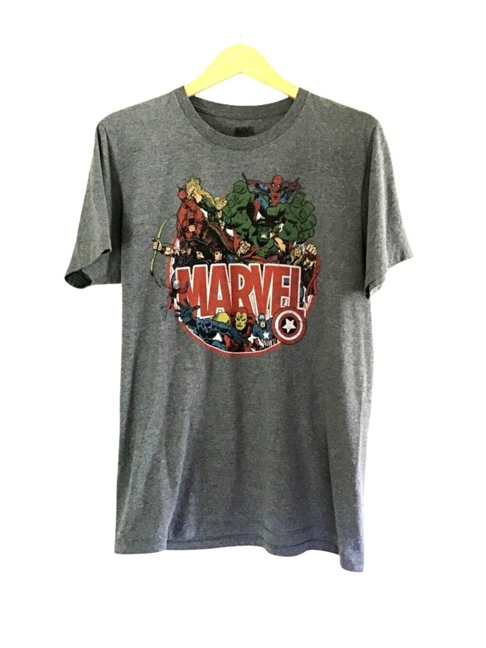 MARVEL- MENS GRAPGIC 100% COTTON SHORT SLEEVE T-SHIRT SIZE MEDIUM